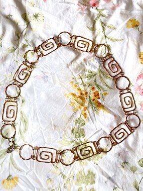 Vintage Gold Chain Belt